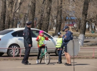 Конкурс проходил под строгим взором сотрудников ОГИБДД