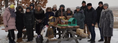 Встретились у кормушек и скворечников