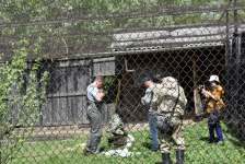 Мы побывали в Муравьёвском парке.