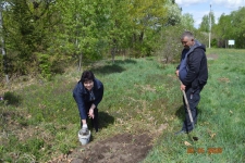 Мы побывали в Муравьёвском парке.